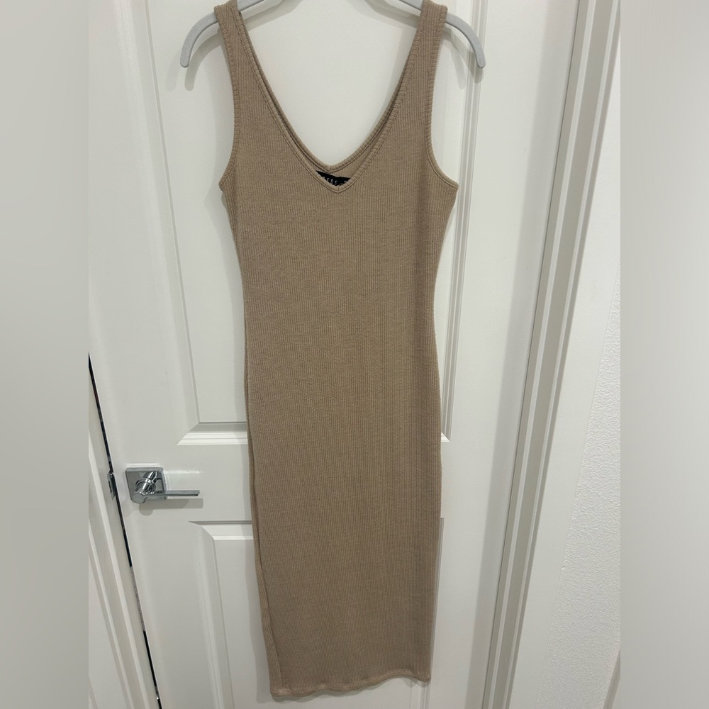 LIONESS So What Sleeveless Knit Midi Dress